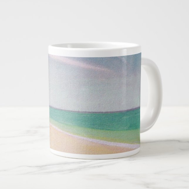 Caneca De Café Grande Oceano Índico 1996 (Frente Esquerda)