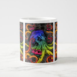 Caneca De Café Grande Octopus