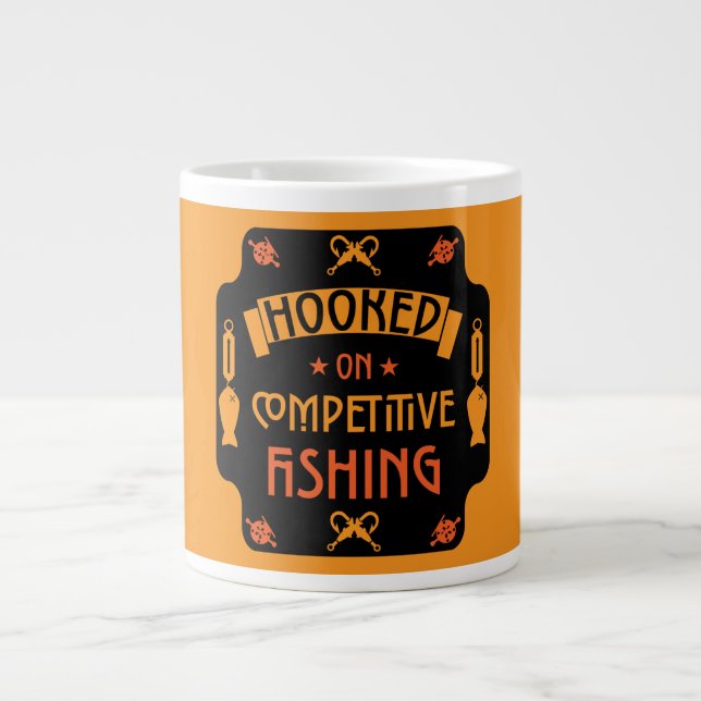 Caneca De Café Grande Ofertas de pesca competitivas (Frente)