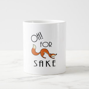 Caneca De Café Grande Oh Para Fox Sake Mug