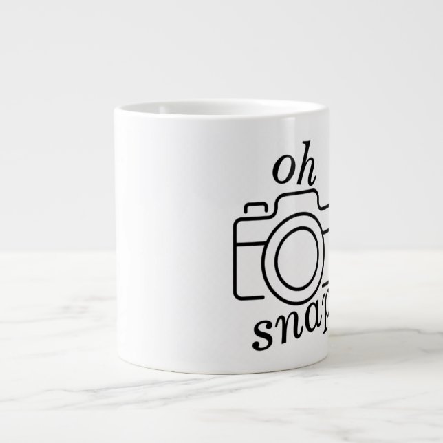 Caneca De Café Grande Oh Snap - Jumbo Mug (Frente)
