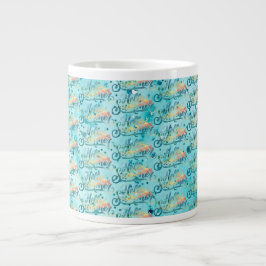 Caneca De Café Grande Olá Verão
