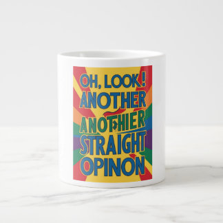 Caneca De Café Grande Olha! Outra opinião hetero