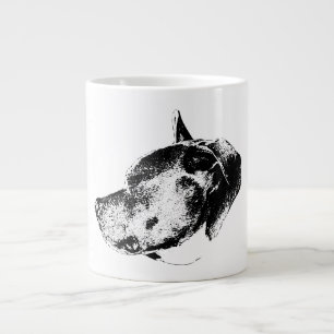 Caneca De Café Grande olhar de força tranquila