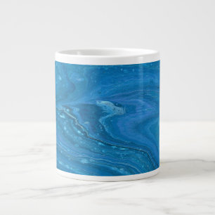 Caneca De Café Grande Olho De Águia 3 Legal Abstrato