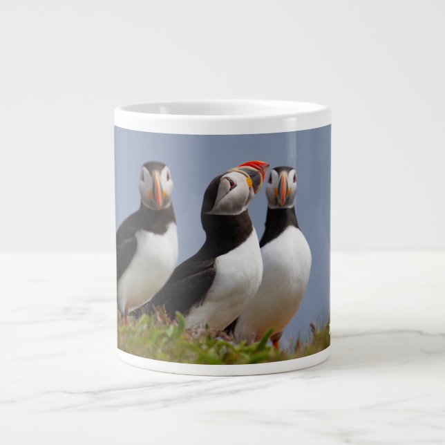 Caneca De Café Grande Olho para o céu (Frente)