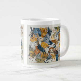 Caneca De Café Grande Olhos brilhantes