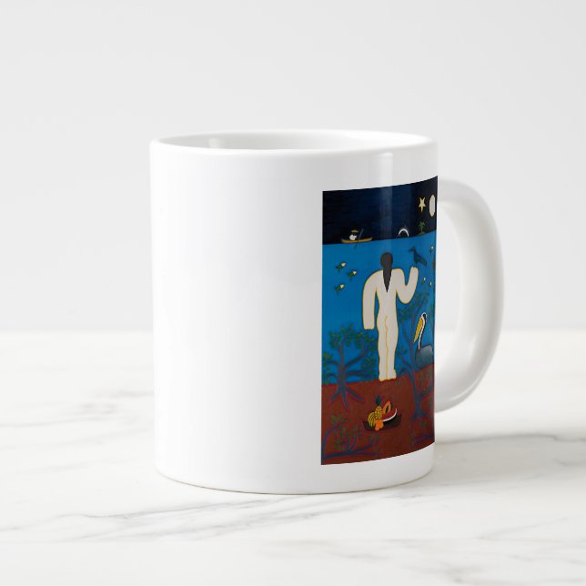 Caneca De Café Grande Olympia Criolla 2014 de Nuestra (Frente Esquerda)