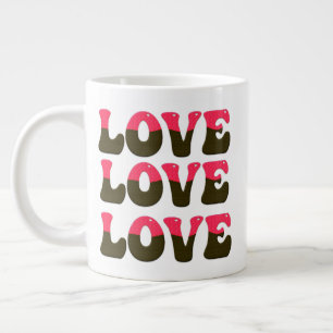 Caneca De Café Grande Ombre Love