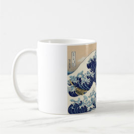 Caneca De Café Grande onda de HOKUSAI
