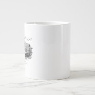Caneca De Café Grande Onde a Calma Encontra a Captura
