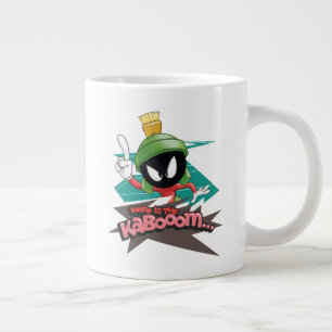 Caneca De Café Grande "Onde está o Kabooom" PONTOS MARVIN THE MARTIAN™