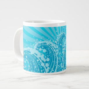 Caneca De Café Grande Opções de Mug Jumbo no Mar Azul 1