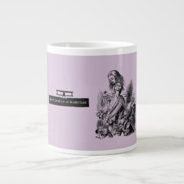 Caneca De Café Grande Operation Alice in Wonderland Alice im Wunderland