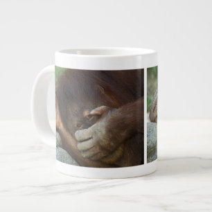 Caneca De Café Grande Orangotango-de-sumatra, Pongo pygmaeus
