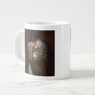 Caneca De Café Grande Orangutano