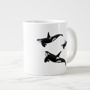 Caneca De Café Grande Orca