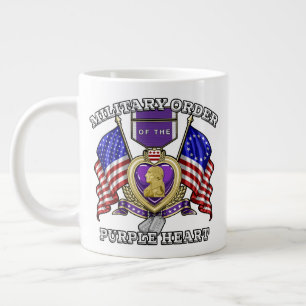 Caneca De Café Grande Ordem Militar do Coração Roxo