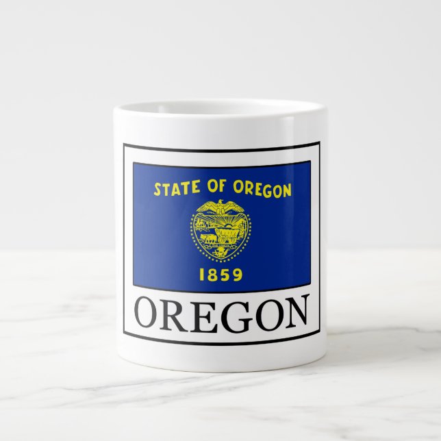 Caneca De Café Grande Oregon (Frente)
