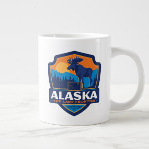Caneca De Café Grande Orgulho de Estado Alasca