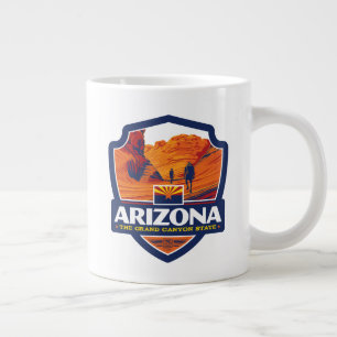 Caneca De Café Grande Orgulho de Estado Arizona