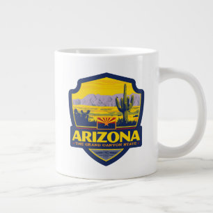 Caneca De Café Grande Orgulho de Estado Arizona 2