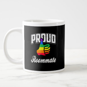 Caneca De Café Grande Orgulho Gay do Colega de Quarto