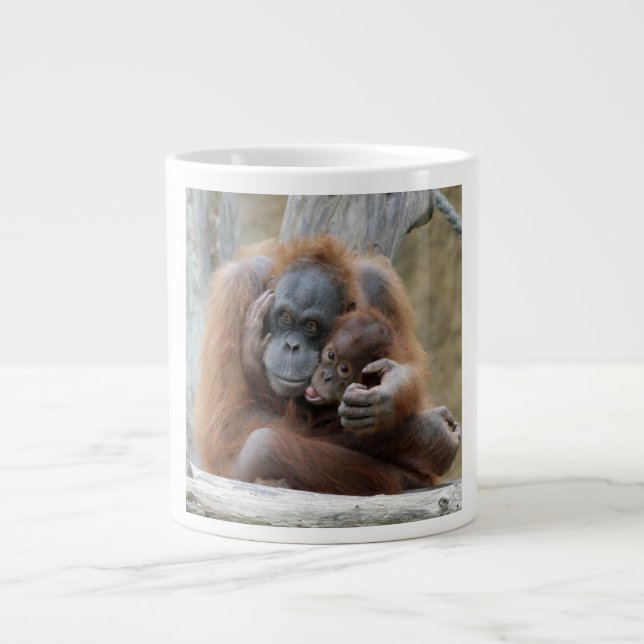 Caneca De Café Grande Oring Utan 001 (Frente)