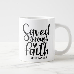 Caneca De Café Grande Os 10 Mandamentos Jumbo Mug