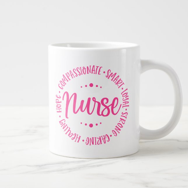 Caneca De Café Grande Os 10 Mandamentos Jumbo Mug (Direita)