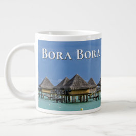 Caneca De Café Grande Os Bungalows de Bora Bora