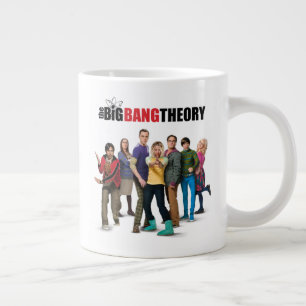 Caneca De Café Grande Os Caracteres Teóricos do Big Bang