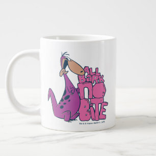 Caneca De Café Grande Os Flintstones  Dino - Todo Latido Sem Mordida