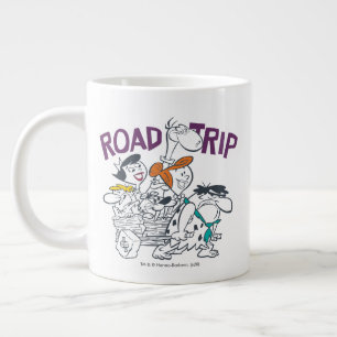Caneca De Café Grande Os Flintstones   Estrada