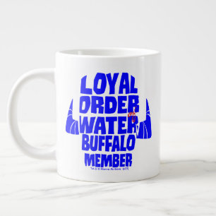 Caneca De Café Grande Os Flintstones  Ordem Leal Membro de Buffalo