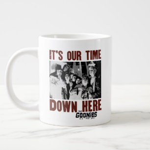 Caneca De Café Grande Os Goonies "É o nosso tempo aqui em baixo"
