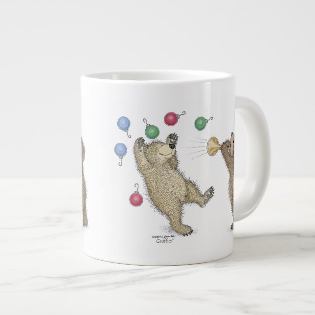 Caneca De Café Grande Os Gruffy® - Jumbo Mug (Frente Esquerda)