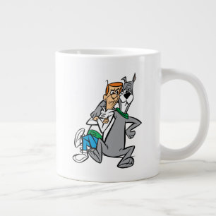 Caneca De Café Grande Os Jetsons George & Astro Buddies