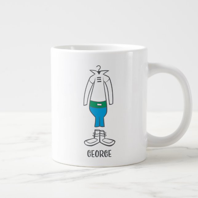 Caneca De Café Grande Os Jetsons | Suit de George (Direita)