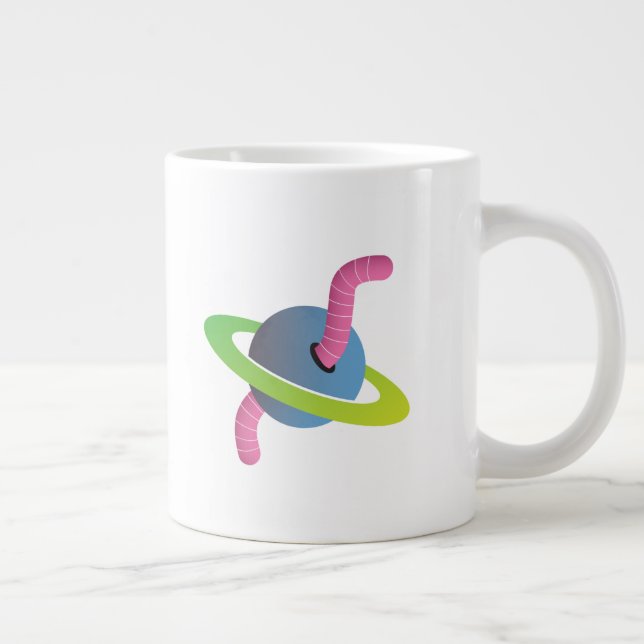 Caneca De Café Grande Os Podworms Mug (Direita)