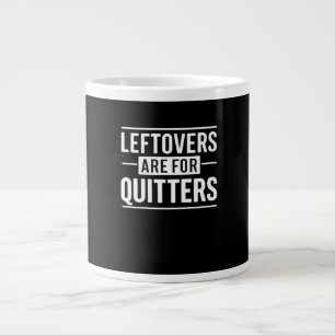 Caneca De Café Grande Os Restantes São Para Quitters Graças A Uma Quota