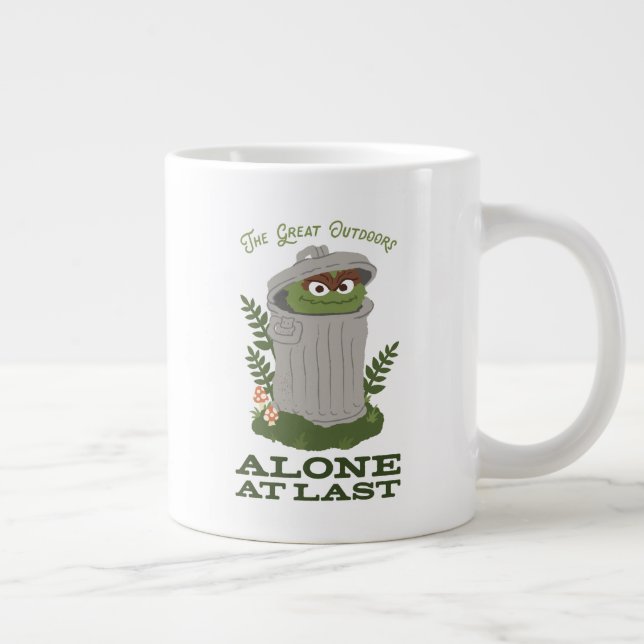 Caneca De Café Grande Oscar O Sujo | Ao Ar Livre (Direita)