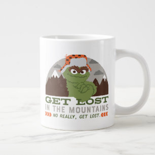 Caneca De Café Grande Oscar The Grouch   Excelente ao ar livre