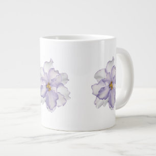 Caneca De Café Grande Ótima Orquídea Lavanda