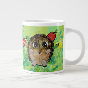 Caneca De Café Grande ouriço fofo