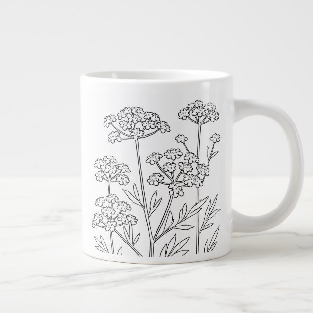 Caneca De Café Grande Ouro Alexanders - Zizia aurea (Direita)