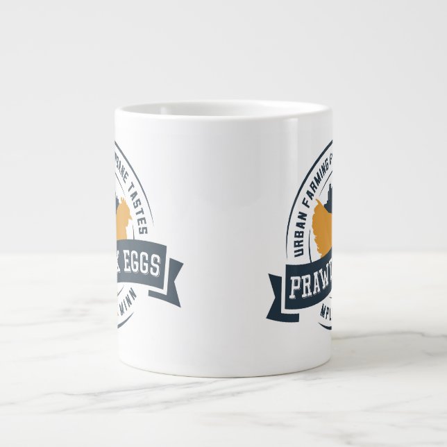 Caneca De Café Grande Ovos Prawdzik - Jumbo Mug (Frente)