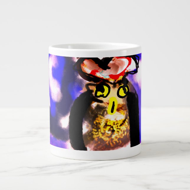 Caneca De Café Grande Owl King (Frente)