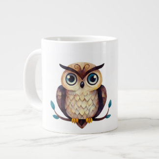 Caneca De Café Grande Owl Mug