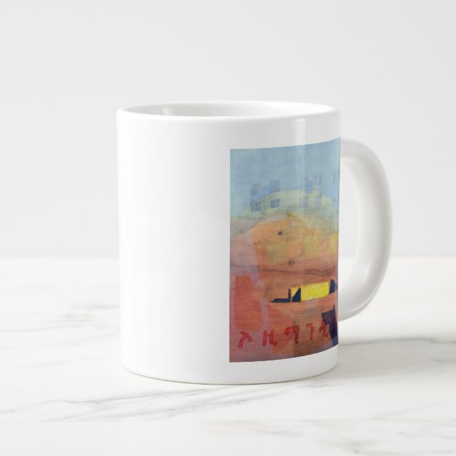 Caneca De Café Grande Ozymandias 1997 (Frente Esquerda)